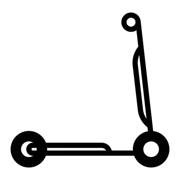 Εικονίδιο Scooter Διανυσματική Απεικόνιση Λογότυπο Deisgn — Διανυσματικό Αρχείο