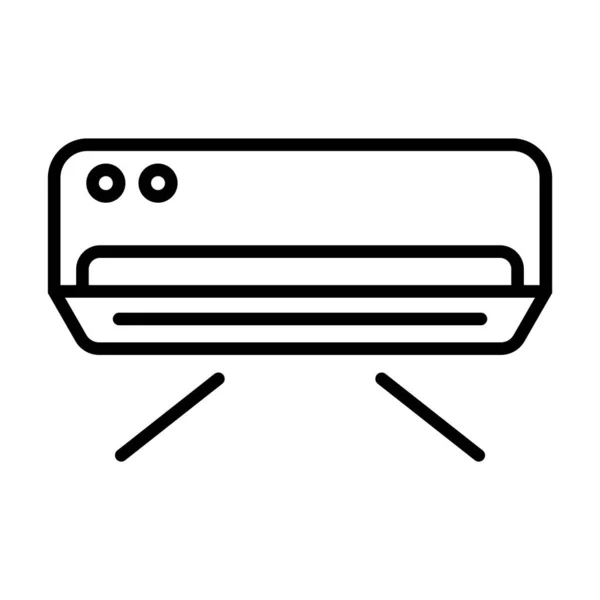 Condicionado Ilustração Logotipo Design —  Vetores de Stock