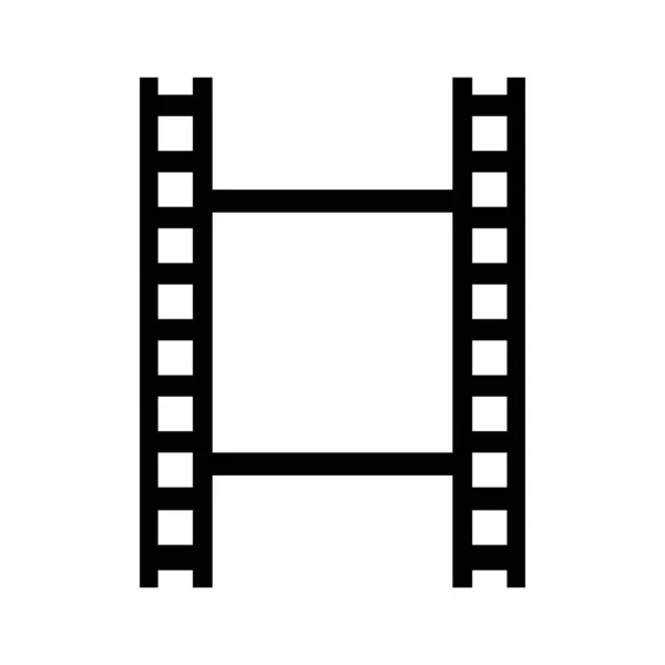 Дизайн Логотипа Векторной Иллюстрации Фильма — стоковый вектор