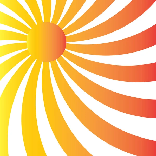 Sunburst Vektor Hintergrund Illustration Design — Stockvektor