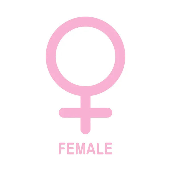 Símbolo Gênero Ícone Vetor Ilustração Logotipo Design —  Vetores de Stock