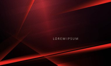 Kaotik kırmızı ince sivri uçlu siyah doku deseni.