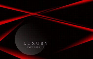 Siyah desenli parlak kırmızı çizgiler..