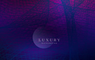 Muhteşem koyu mavi arkaplan, minimum kaotik dalga desenleri..