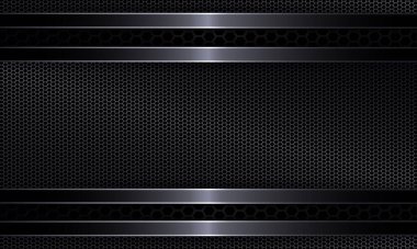 Metal çerçeveli ve parlak metalik çerçeveli geometrik tasarım.