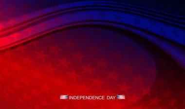 Yıldızlı şenlik arkaplanı, ABD Bağımsızlık Günü.