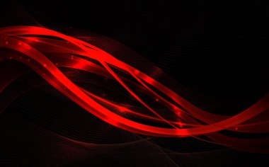 Soyut dalgalı kırmızı şekilli muhteşem bir arkaplan.