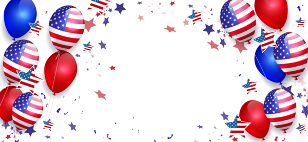 Balonlu hafif pankart, ABD bayrağı, Amerika 'nın ulusal sembolü..