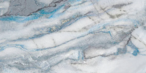 Blue Abstract Background Aqua Onyx Marble Texture — Stock Photo, Image