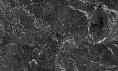 Siyah mermer taş dokusu, siyah arkaplan.