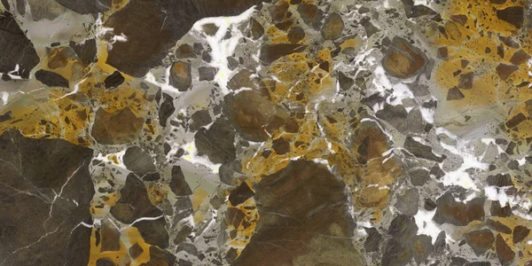 Streszczenie Złota Marmur Tekstury Kamienia Naturalne Tło — Zdjęcie stockowe