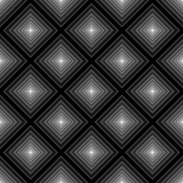 Svart Diamant Sömlös Bakgrund Modern Geometriska Mönster — Stockfoto