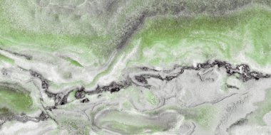 Deri döşeme kağıdı için doğal yeşil mermer dokusu lüks arka plan, tasarım sanatı için. Taş seramik duvar iç dekorasyonu. Yüksek çözünürlüklü mermer