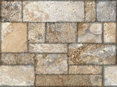 Taş bir duvarın dokusu. Eski kale taşından duvar dokusu. Arkaplan ya da doku olarak taş duvar.