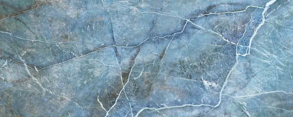 Modrá Mramorová Kamenná Textura Lesklý Digitální Povrch Dlaždic — Stock fotografie