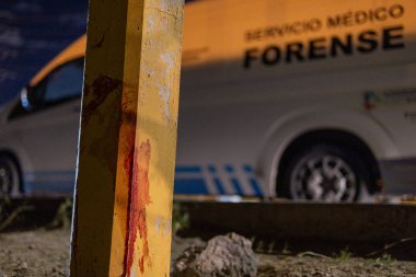 İki göçmen Meksika-ABD İnsani Sığınma Sınırı, Juarez, Chihuahua, Meksika, 07102023 'te trafik kazasında hayatını kaybetti..