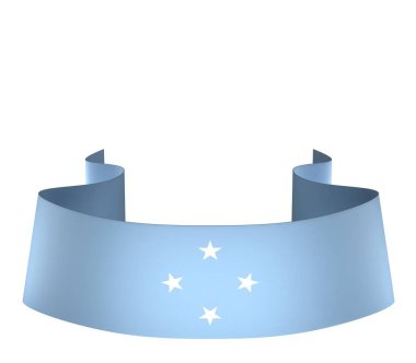 Mikronezya Kurdele Tasarım Elemanı Ulusal Kutlamalar ve Olaylar için beyaz bir arkaplanda izole