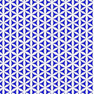 Renkli altıgen desenli kusursuz desen, altıgen desenli arkaplan tasarımı, mavi renkli 3D renkte.