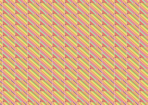 カラフルな形状の抽象的な背景のシームレスなパターン — ストックベクタ