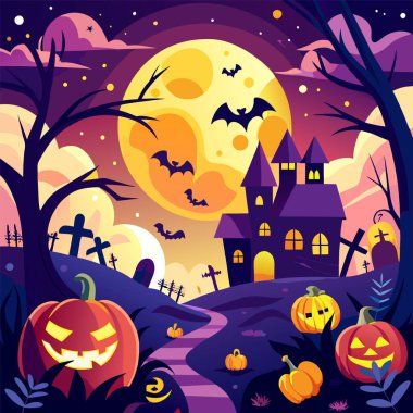 Balkabağı ve Dolunay Altındaki Cadı ile Ürkütücü Cadılar Bayramı Geçmişi