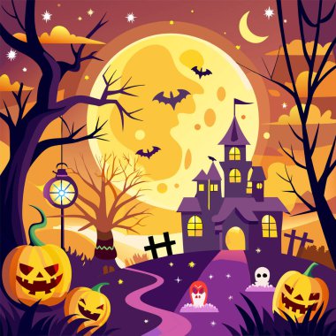 Balkabağı ve Dolunay Altındaki Cadı ile Ürkütücü Cadılar Bayramı Geçmişi