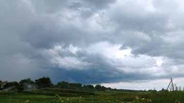 Gökyüzündeki fırtına bulutları