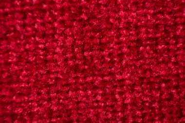 Kırmızı kumaş mikro perspektif fotoğraf arkaplanı  