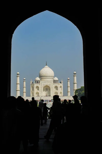 stock image Taj Mahal in Agra, Uttar Pradesh, India.