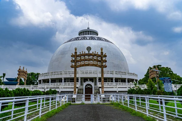 stock image Deekshabhoomi is a sacred monument of Navayana Buddhism located at Nagpur city in Maharashtra state of India