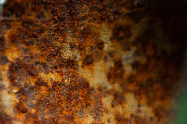 Metal Oxidado Fondo Metálico Oxidado Maltratado —  Fotos de Stock