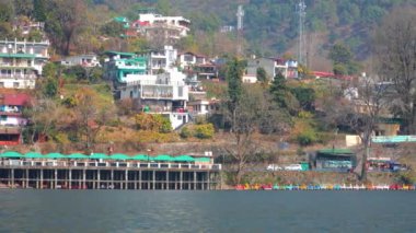 Lake view Mountain Valley Bhimtal Nanital 4K Ücretsiz Video