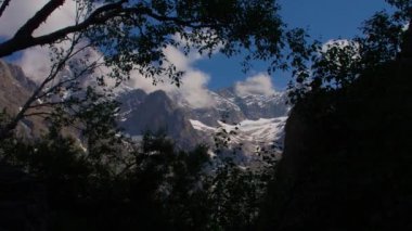 Nanda Devi, Himalayalar 'ın çiçek vadisindeki sıradağlarının zirvesinde Ulusal Park Chamoli Uttarakhand