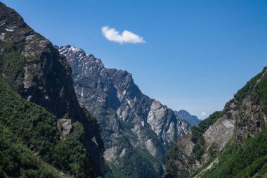 Chamoli Uttarakhand Hindistan 'da Himalayalar' ın Çiçekler Vadisi, Dağ Toprakları
