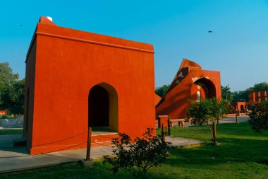 Astronomical instrument in Jantar Mantar, New Delhi, India 2025 clipart