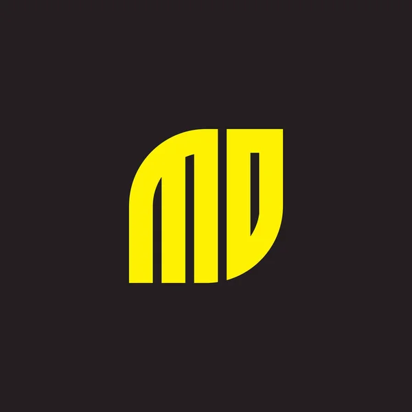 Alphabet Letter Icon Logo — Stock Vector
