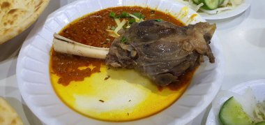 Koyun Paye da Shorba - Hint Çorbası-Güveç, geleneksel Punjabi kahvaltısı