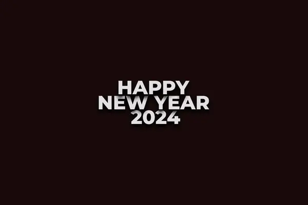 Design to celebrate new year 2024.