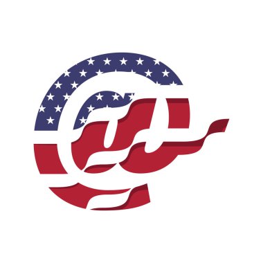 Amerika Birleşik Devletleri bayrak sembolü, dalga biçimi