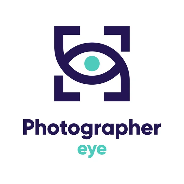 Eye Photography Logo Design Vector Template Creative Eye Logo Concept Stock Vector