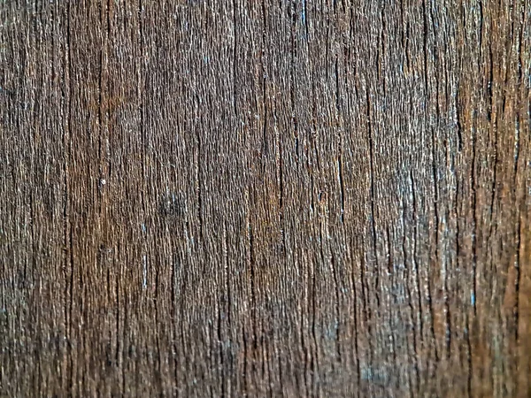 木质部用于设计和装饰 它是深褐色的 线条浓密 光滑的纹理 天然木材背景 — 图库照片