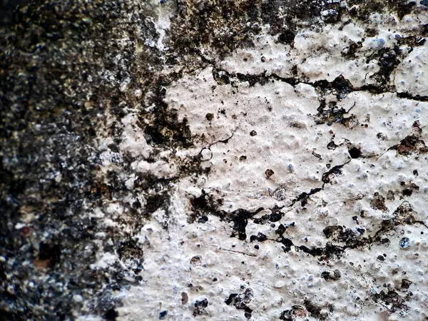 Pęknięta Faktura Szorstka Ściana Cement Biały Szary Tło Ściany Nadaje — Zdjęcie stockowe
