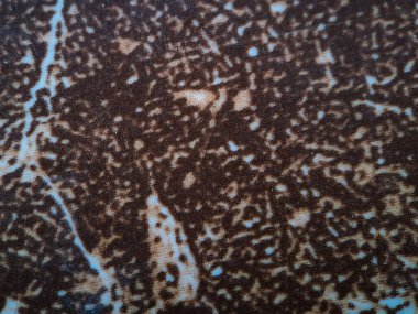 Kahverengi seramik desenli eşsiz bir görünüm oluştur