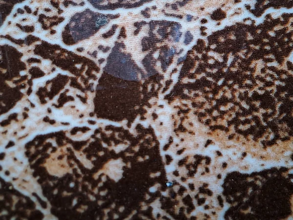Vytvořte Jedinečný Vzhled Hnědou Keramickou Texturou — Stock fotografie