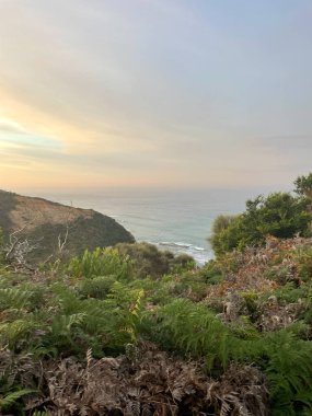 Avustralya 'da sisli bir günde deniz manzarası çok güzel.