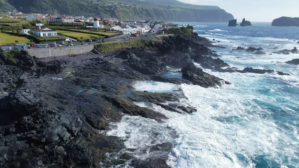 Vista Panorâmica São Miguel Açores Foto Alta Qualidade — Fotografia de Stock