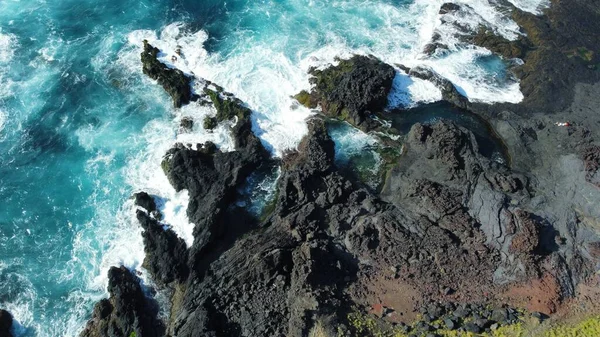 Вид Беспилотника Сан Мигель Азорские Острова Высокое Качество Фото — стоковое фото