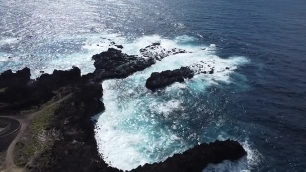 Kamery Krajobrazowe Dronów Sao Miguel Azorach Wysokiej Jakości Materiał — Wideo stockowe