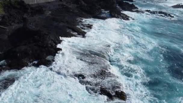 Imágenes Paisajes Drones Sao Miguel Azores Imágenes Alta Calidad — Vídeos de Stock