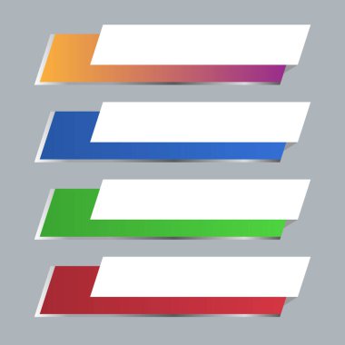 soyut gökkuşağı bayrağının vektör çizimi