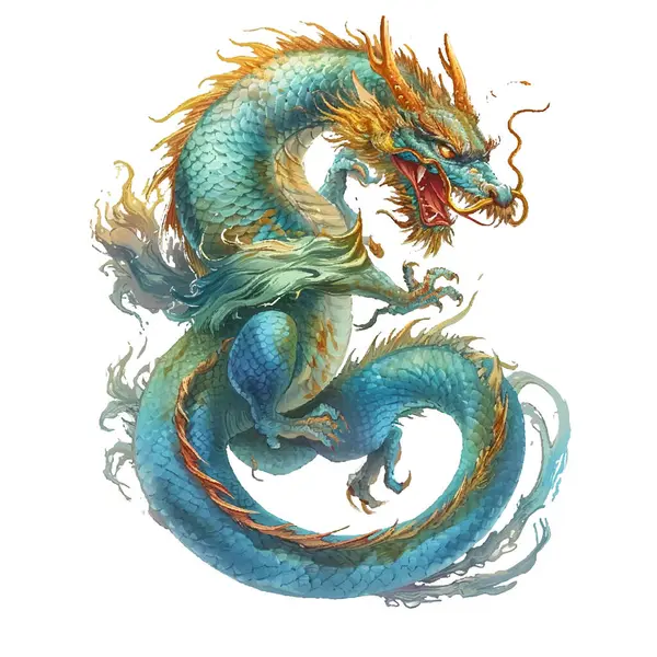 Mavi gözlü ejderha.